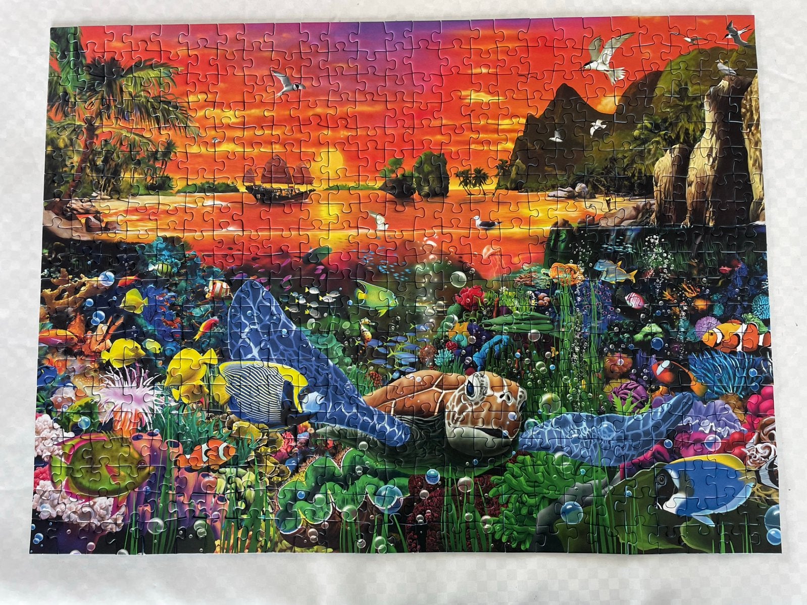 Ravensburger puzzel 500stk, Kinderen en Baby's, Speelgoed | Educatief en Creatief, Ophalen of Verzenden, Zo goed als nieuw, Puzzelen