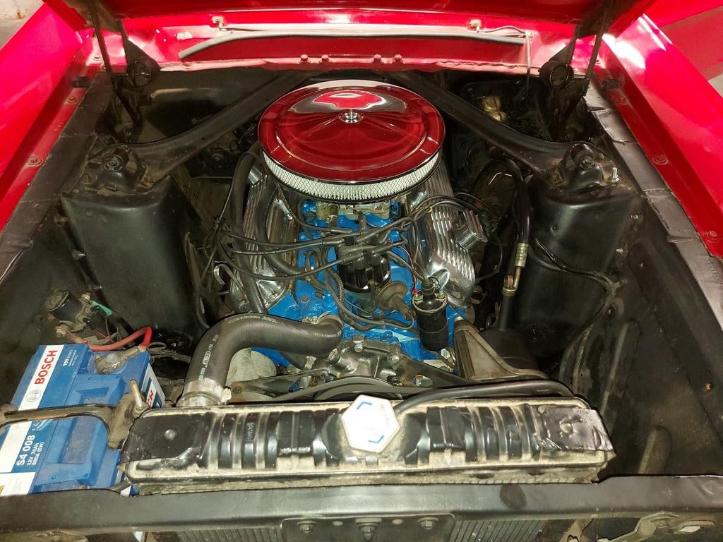 Ford mustang 289 coupe de 1968, Autos, Rouge, Achat, Noir, 2 portes