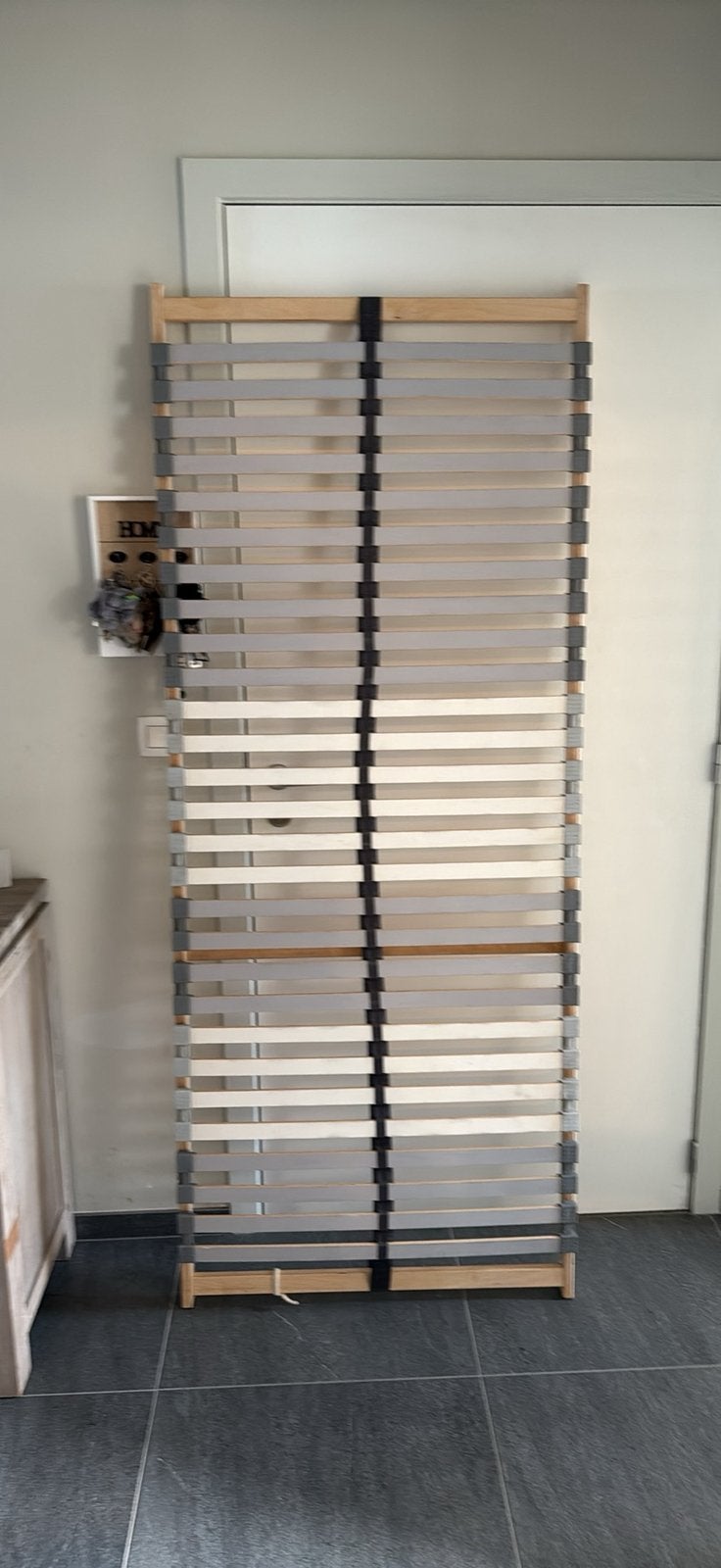 Latebodem te koop komt  2 stuks voor een bed op 160x200cm, Enlèvement, Comme neuf
