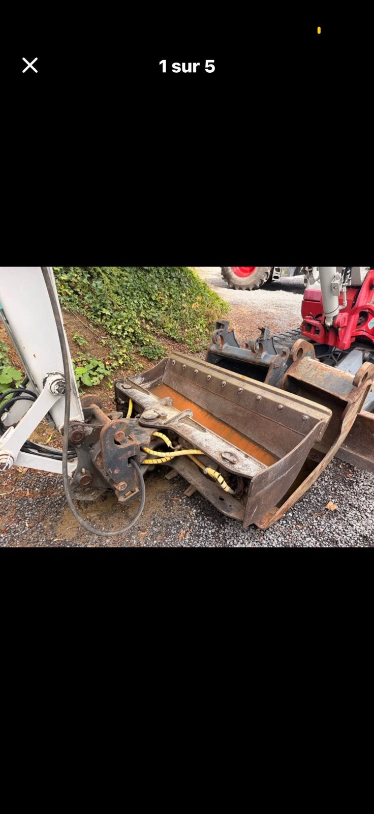 Bac inclinable 6 tonnes, Doe-het-zelf en Bouw, Ophalen, Zo goed als nieuw