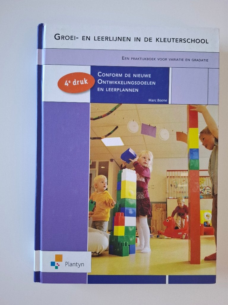 Groei- en leerlijnen in de kleuterschool, Boeken, Ophalen, Gelezen, Hoger Onderwijs, Platyn