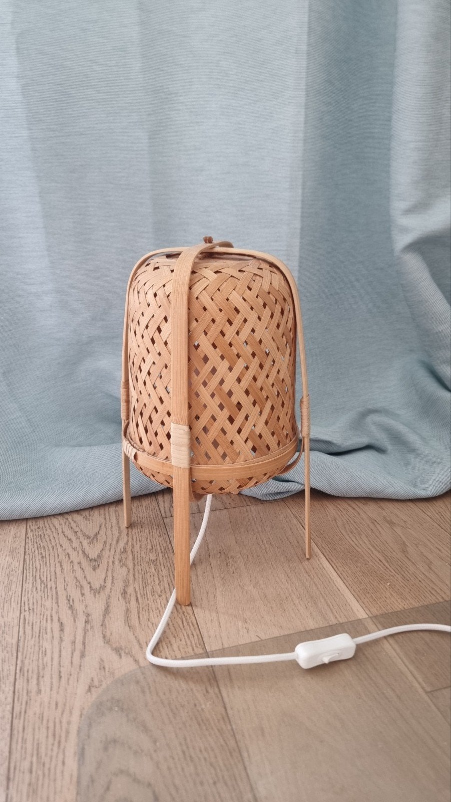 Lampe de table en bambou IKEA Knixhult, Enlèvement, IKEA