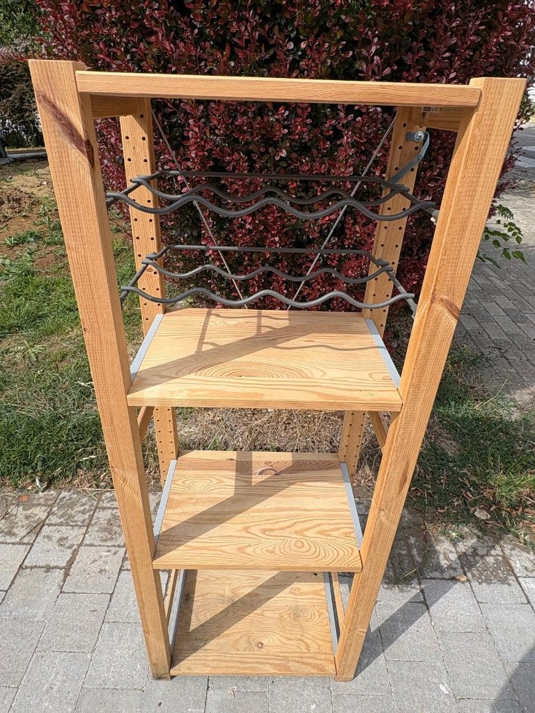 Étagère IKEA en bois, Bois, Avec support, Enlèvement, Utilisé