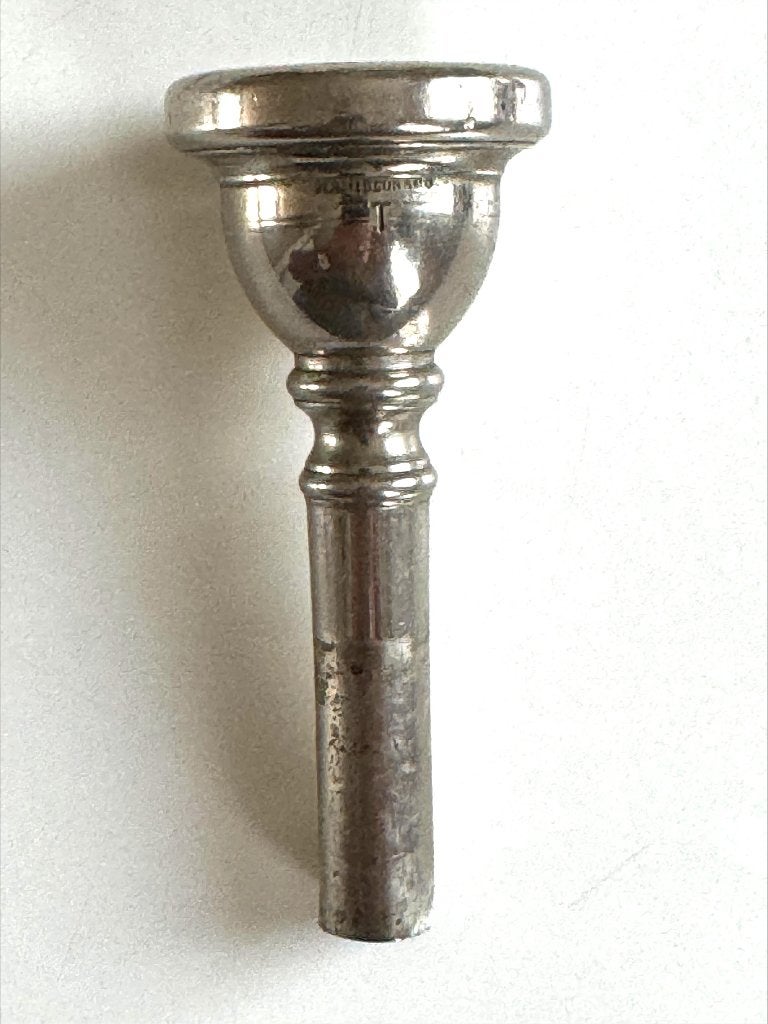Bec ancien Mahillon & Co (trombone/baryton) modèle T, Enlèvement ou Envoi, Utilisé, Trombone