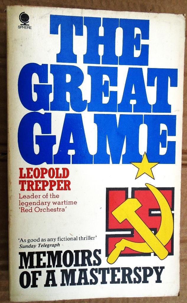 The Great Game - 1979 - Leopold Trepper (1904-1982), Verzamelen, Ophalen of Verzenden, Overige soorten, Boek of Tijdschrift