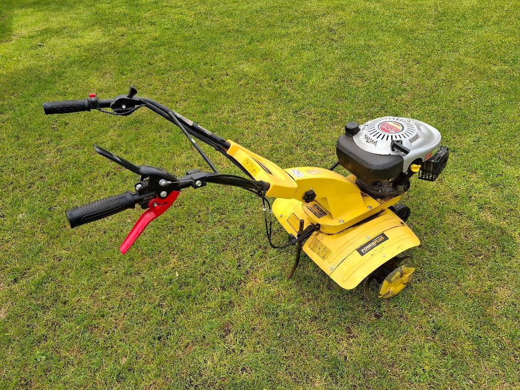 tuinfrees, Ophalen, Benzine, Gebruikt, Powerplus