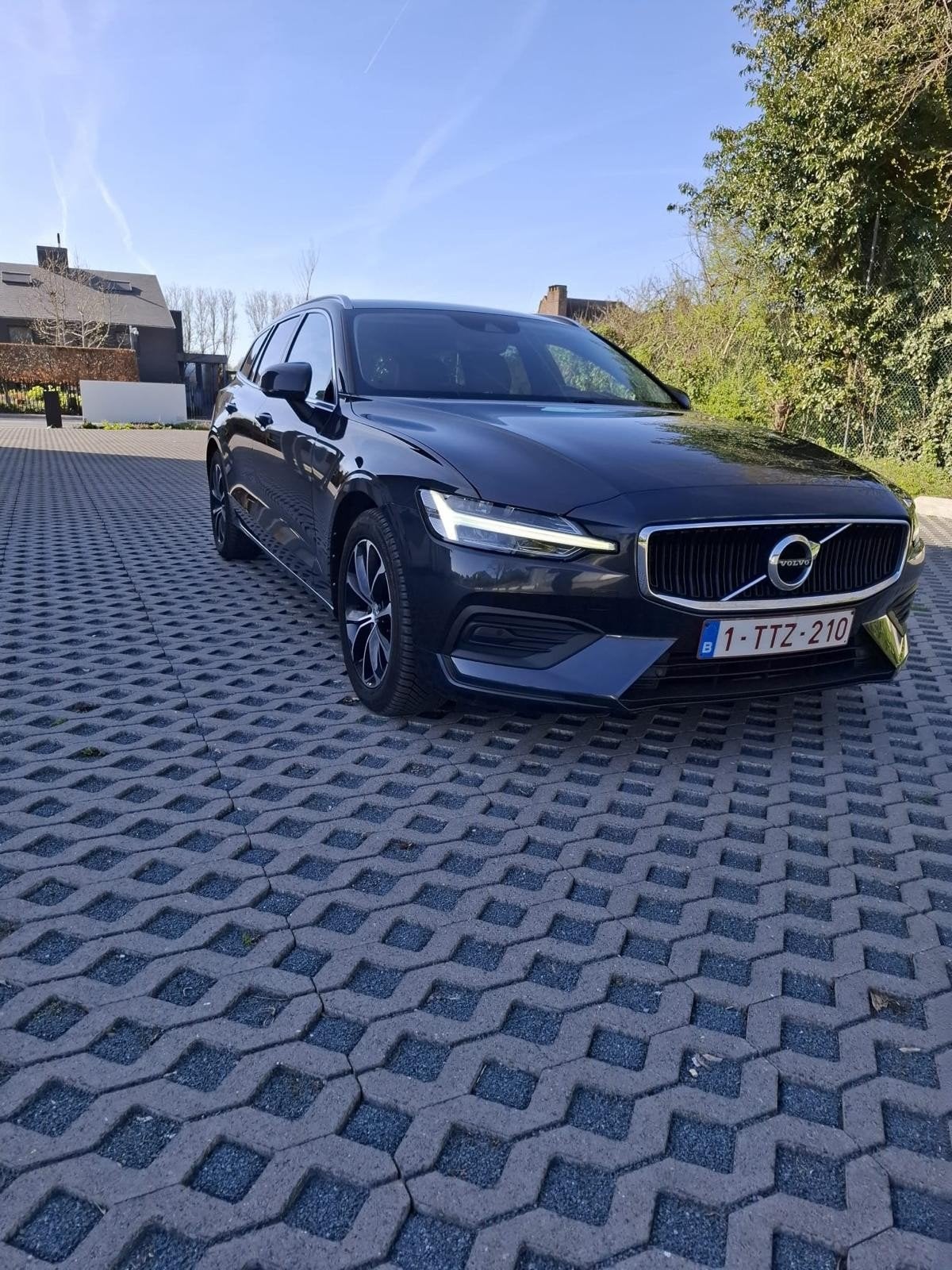 Volvo V60 d3 150pk, Autos, Euro 6, Entreprise, Noir, 4 cylindres