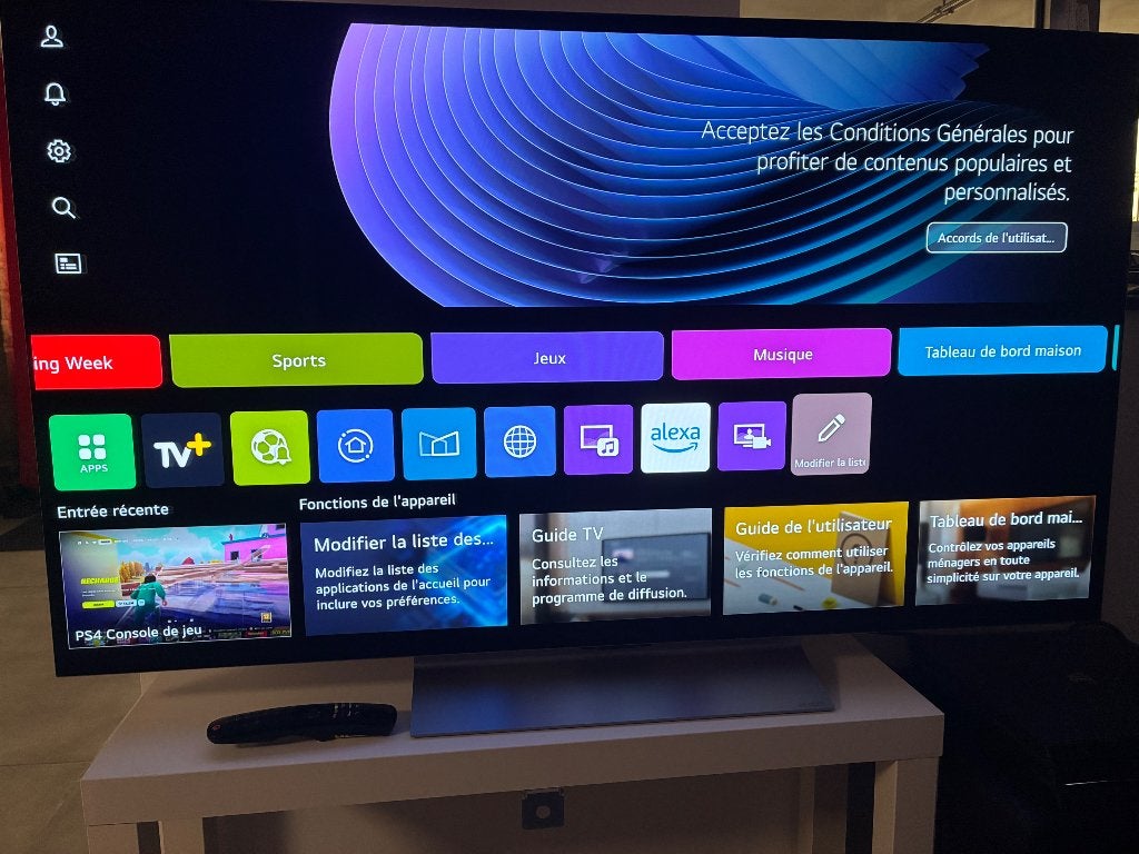 Tv LG Oled 55’´, Audio, Tv en Foto, Ophalen, Zo goed als nieuw, 100 cm of meer, OLED