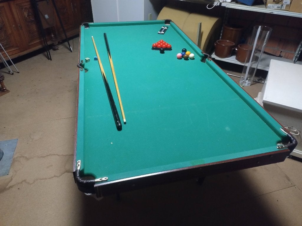 Snookertafel, Ophalen, Gebruikt