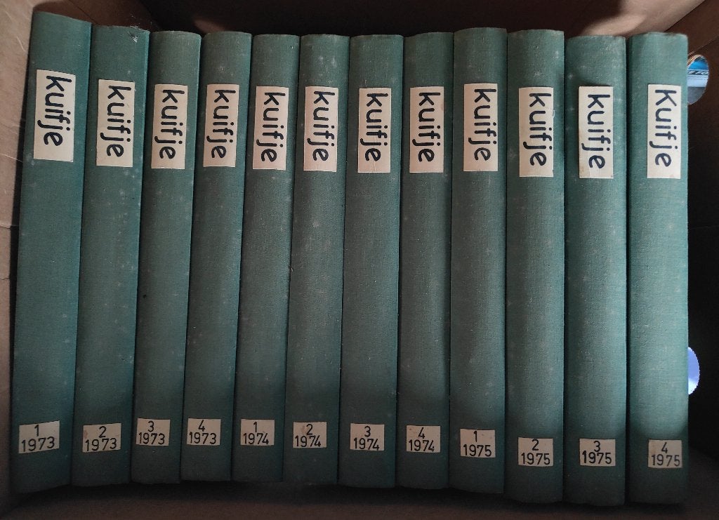Kuifje weekblad 1973 - 74 - 75, Boeken, Ophalen, Gelezen
