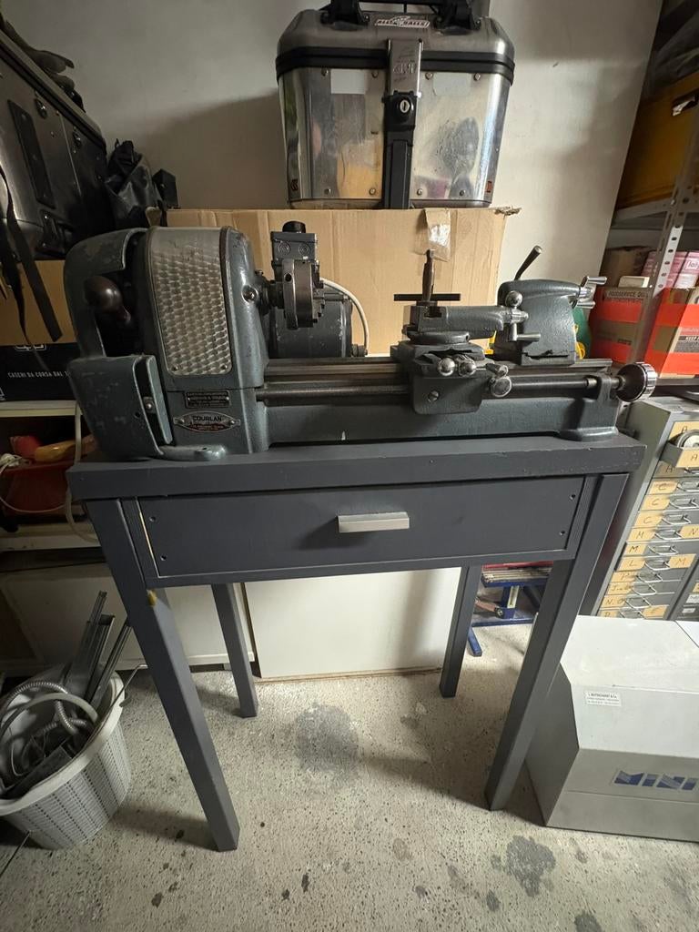 Tour de precision, Bricolage & Construction, Tours, Comme neuf, Tour à métaux, Enlèvement