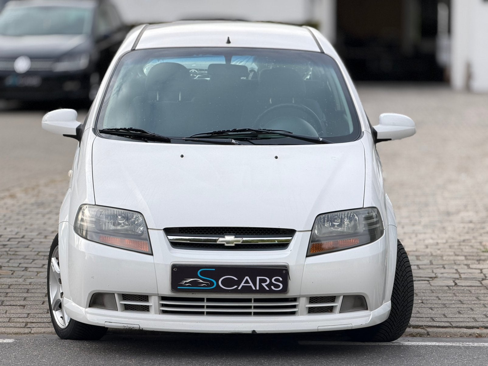 Chevrolet kalos 1.4i ** Automatiek ** 110.000 km ** Airco **, 4 cilinders, Kalos, Wit, Bedrijf