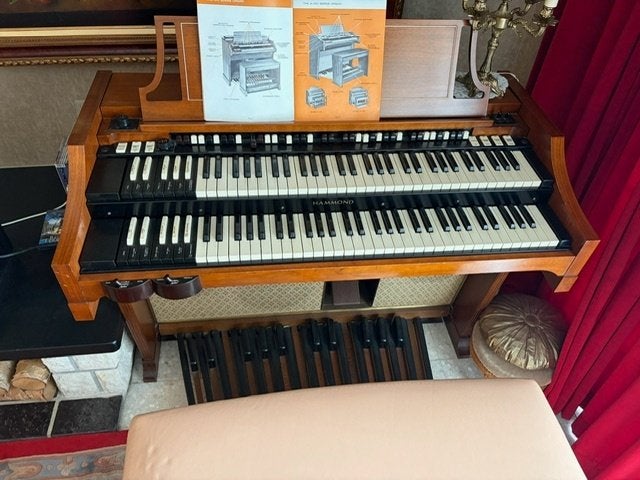 Hamond Orgel A-100 serie, Musique & Instruments, Enlèvement, Utilisé, 3 claviers, Orgue