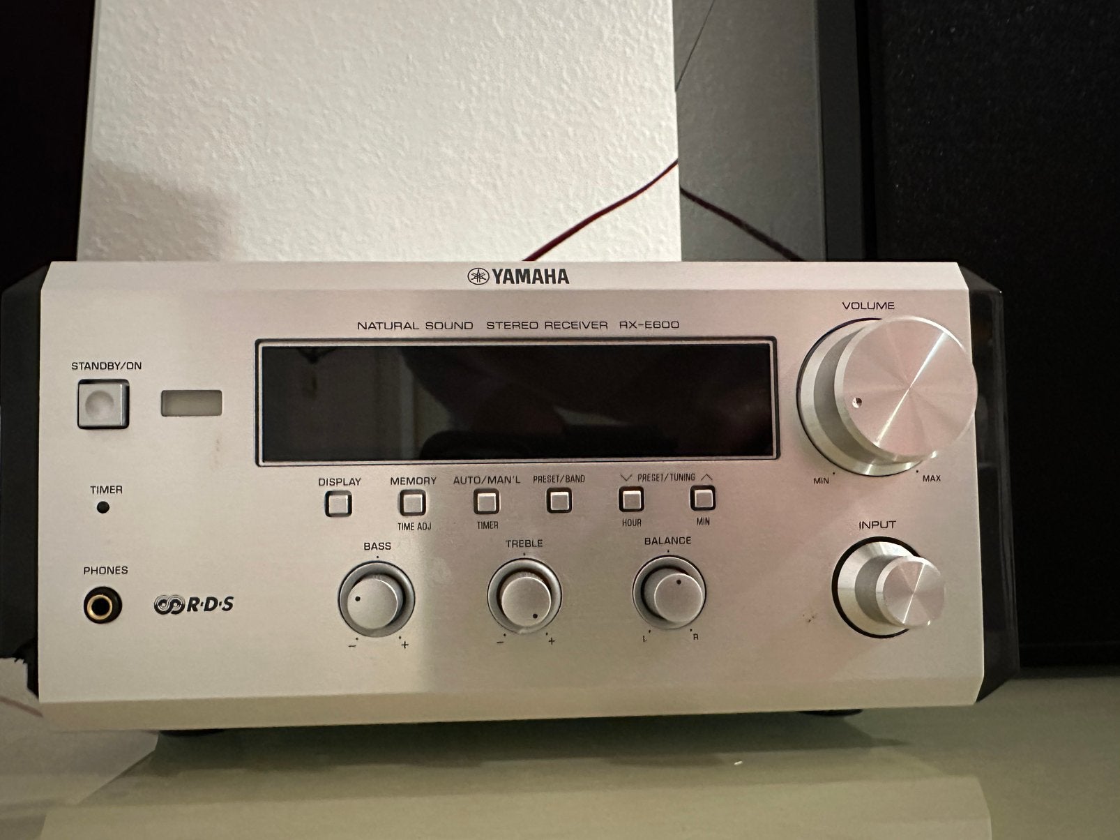 Yamaha RX-E600 + NX-E400 stereo set, Ophalen, Zo goed als nieuw, Speakers