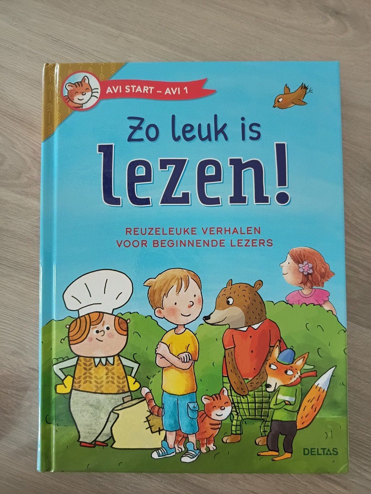 leren leesboek, Ophalen
