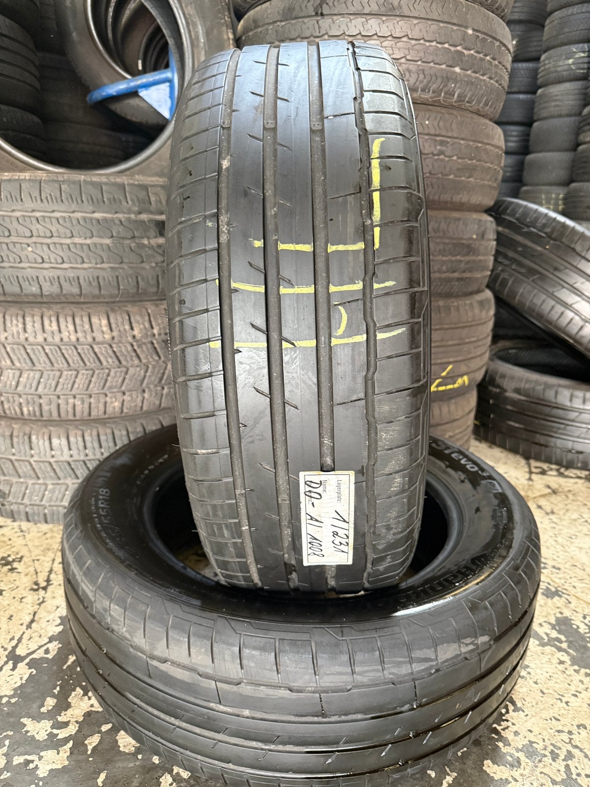 235/55/18 Hankook avec montage rt equilibrage, Enlèvement