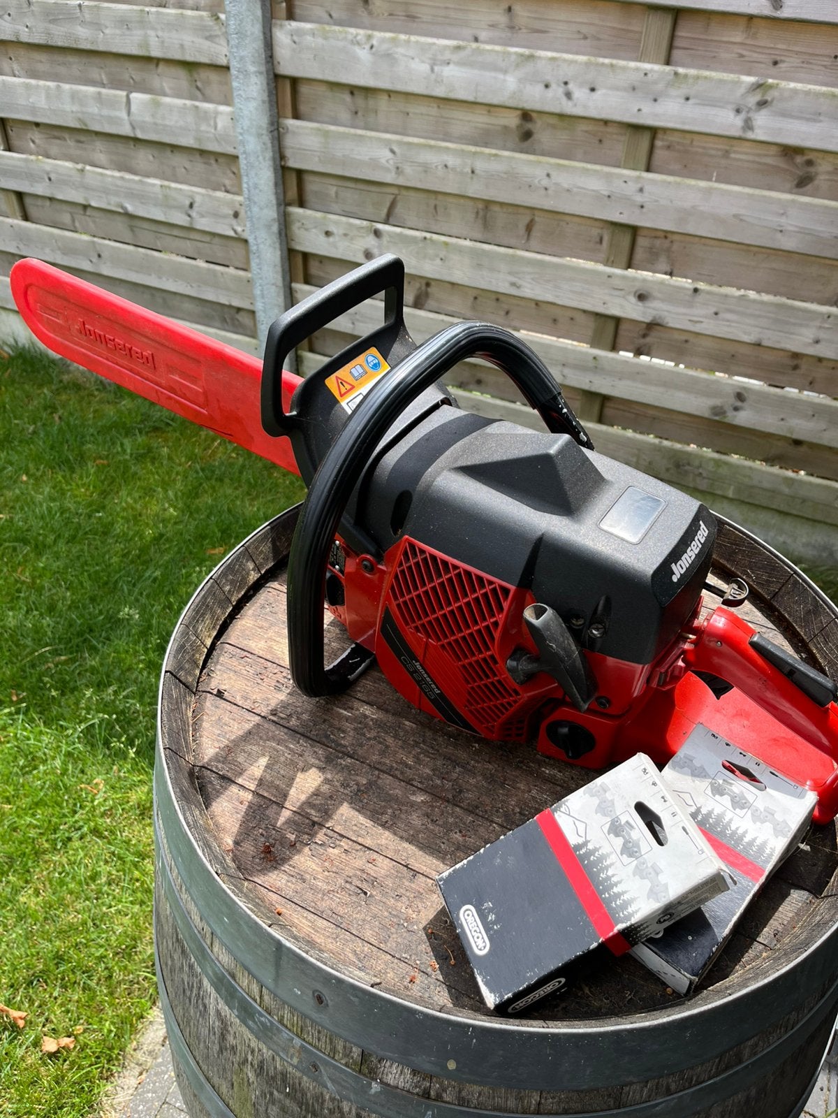Jonsered CS 2165 Turbo Kettingzaag - Krachtig en Betrouwbaar, Ophalen, Gebruikt