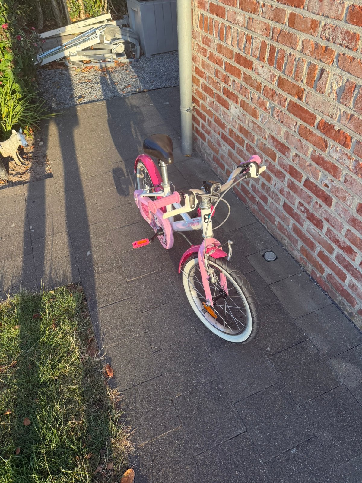 Fiets 16 inch 4-6j 500 doctogirl btwin, Fietsen en Brommers, Fietsen | Kinderfietsjes, Ophalen, Zo goed als nieuw