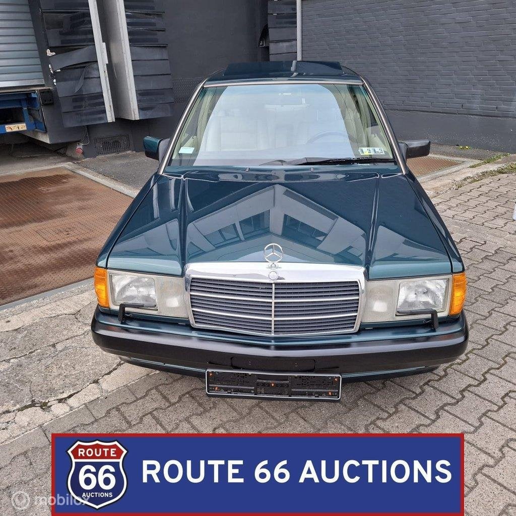 Mercedes-Benz 190 E 2.3 Limited Edition | 1993 | Route 66 Au, Zwart, Mercedes-Benz, Bedrijf, Handgeschakeld