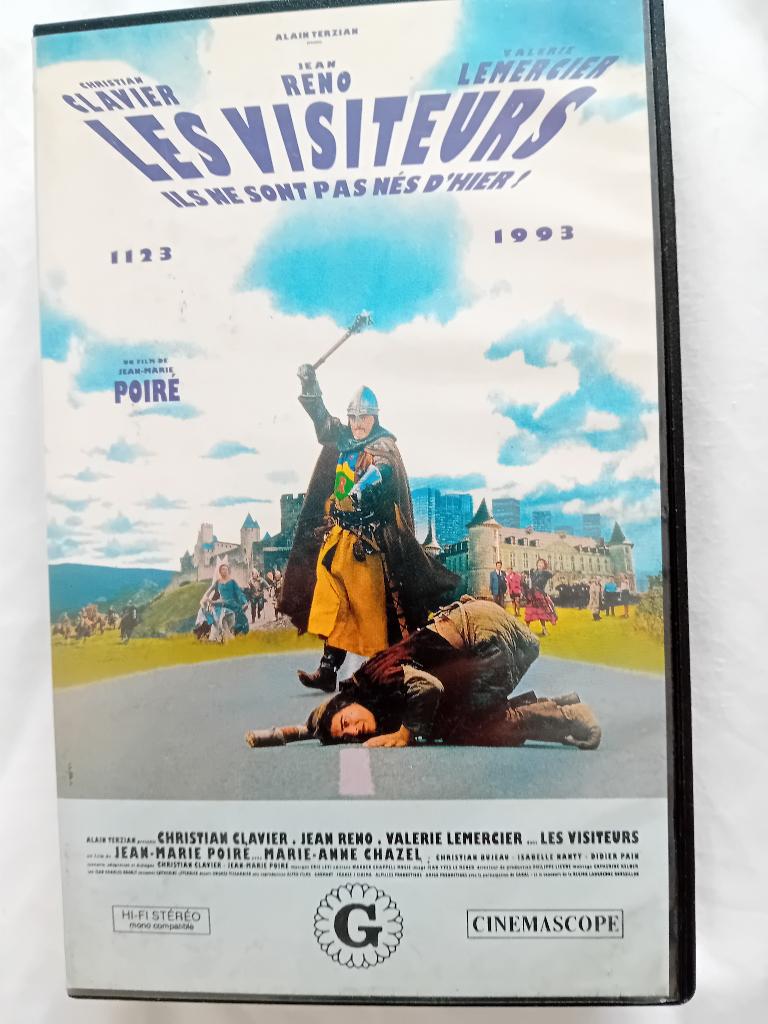 Cassette vhs les visiteurs, Enlèvement ou Envoi