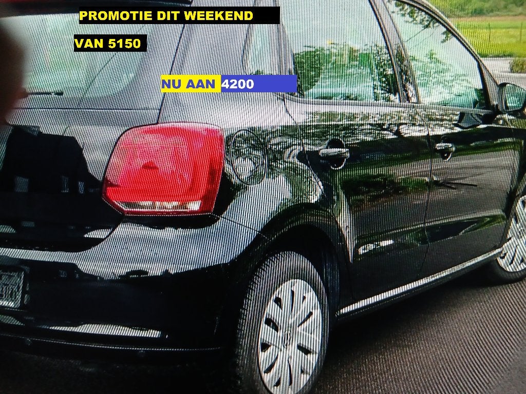 VW POLO 1.2 BENZINE  11/2011  (  150 KM )  4250, Euro 5, Zwart, Particulier, 1200 cc