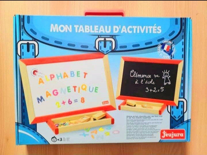 Houten activiteitenbord magnetisch-en krijtschrijfbord NIEUW, Kinderen en Baby's, Ophalen, Nieuw