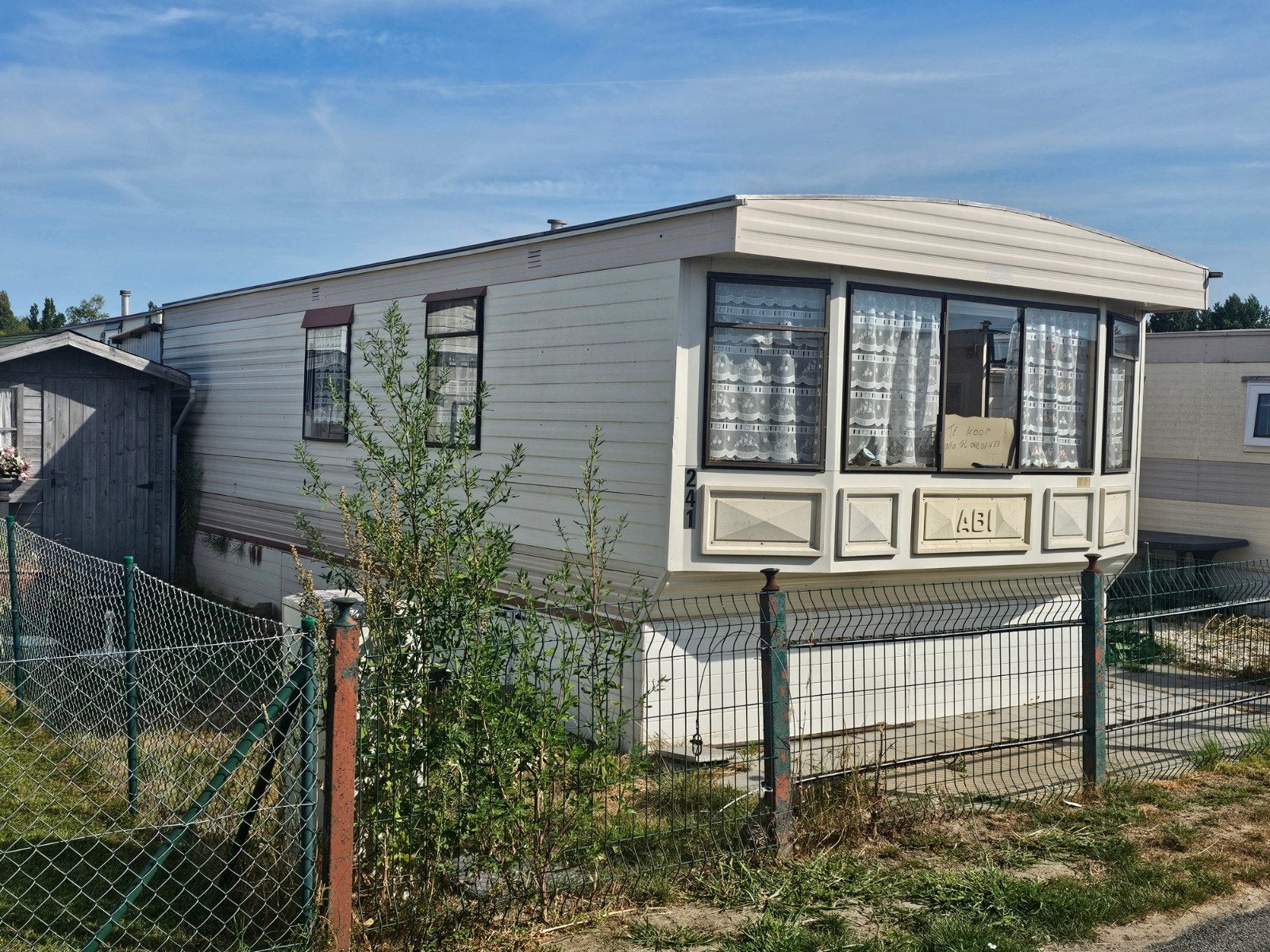 Mobil-home à vendre sur un terrain loué à Dunepark, Caravanes & Camping, Caravanes résidentielles, Enlèvement