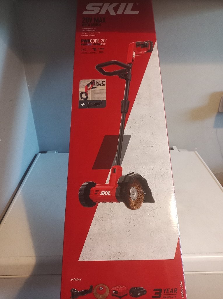 Brosse de désherbage électrique sur batterie SKIL, Jardin & Terrasse, Enlèvement, Neuf, Autre