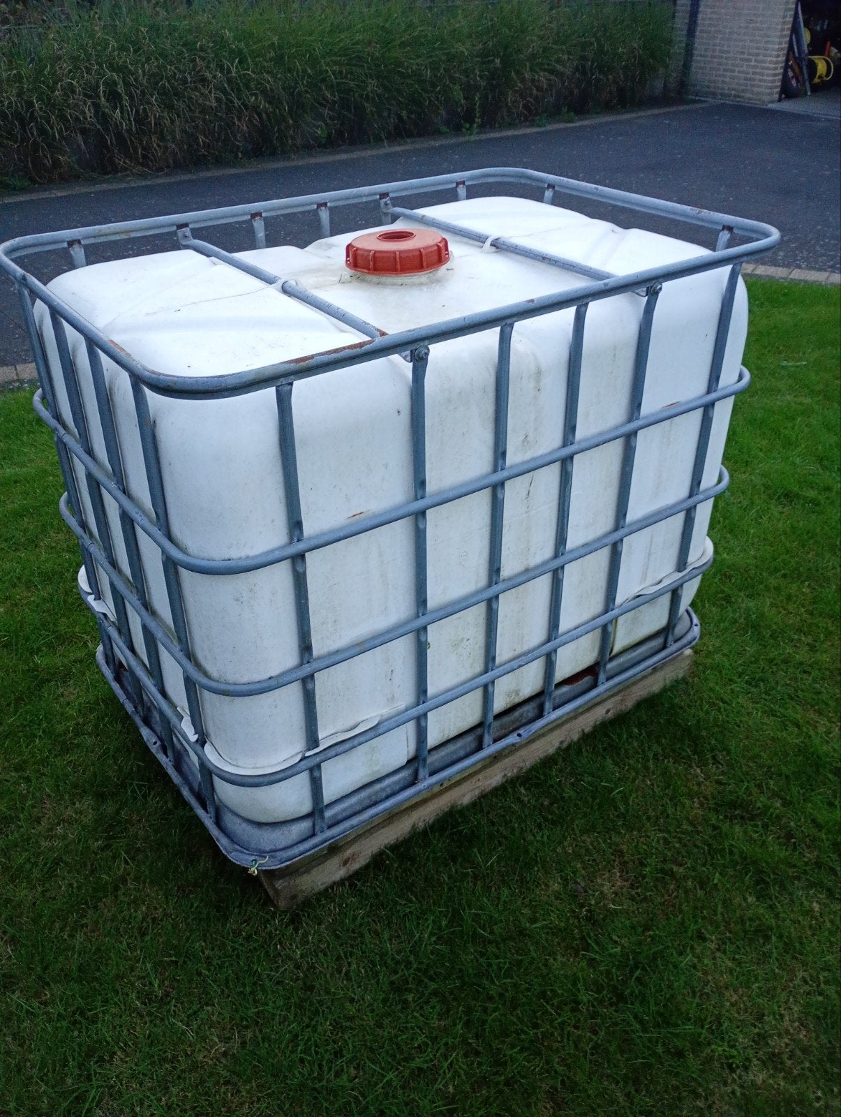 ibc korf 600l, Enlèvement