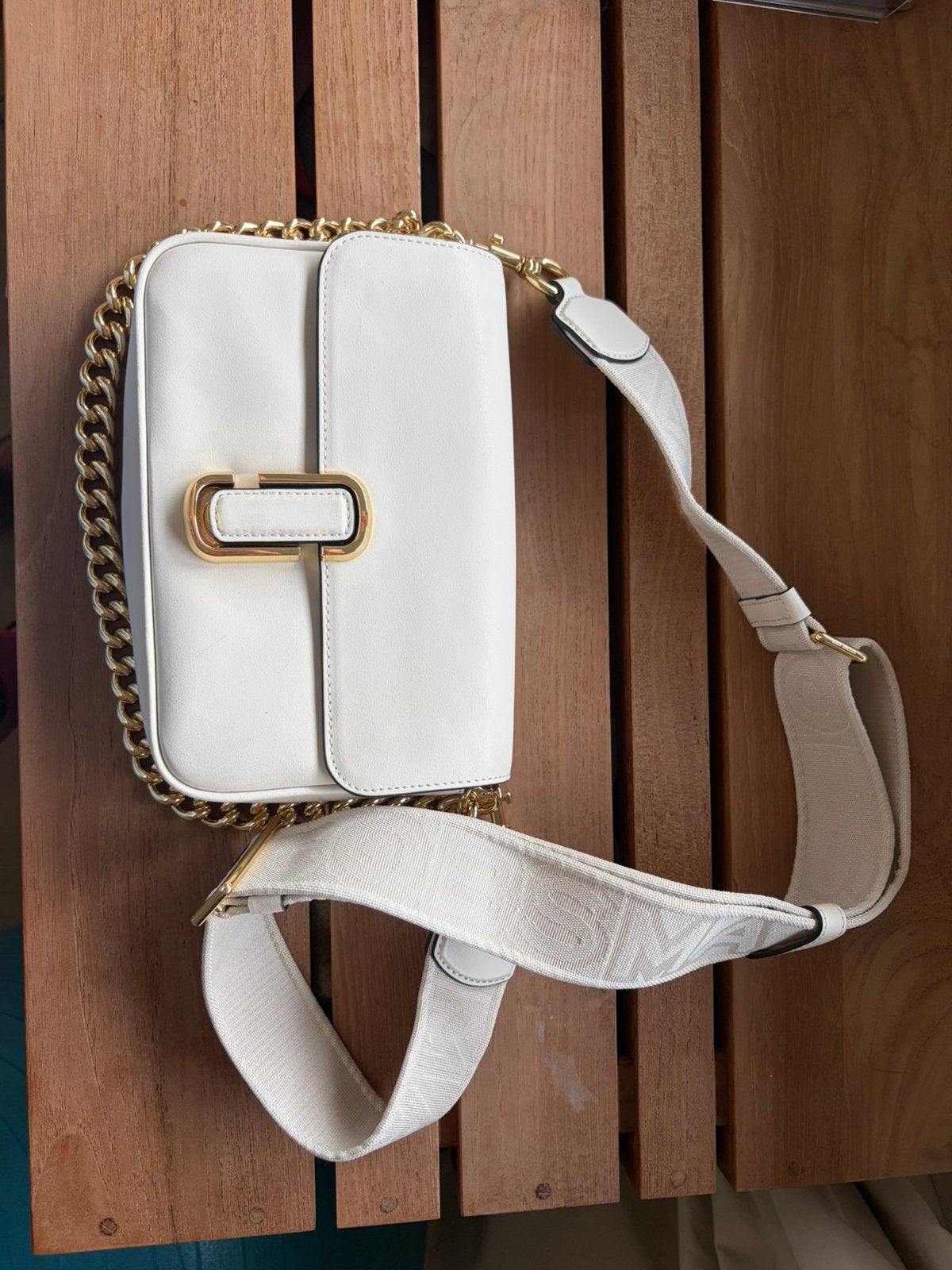 Handtas Marc Jacobs, Handtassen en Accessoires, Ophalen, Nieuw, Beige, Handtas