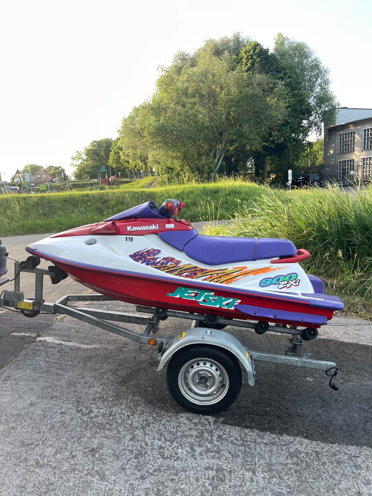 Jetski kawasaki, Sports nautiques & Bateaux, Jet Skis & Scooters de mer, Comme neuf, Enlèvement