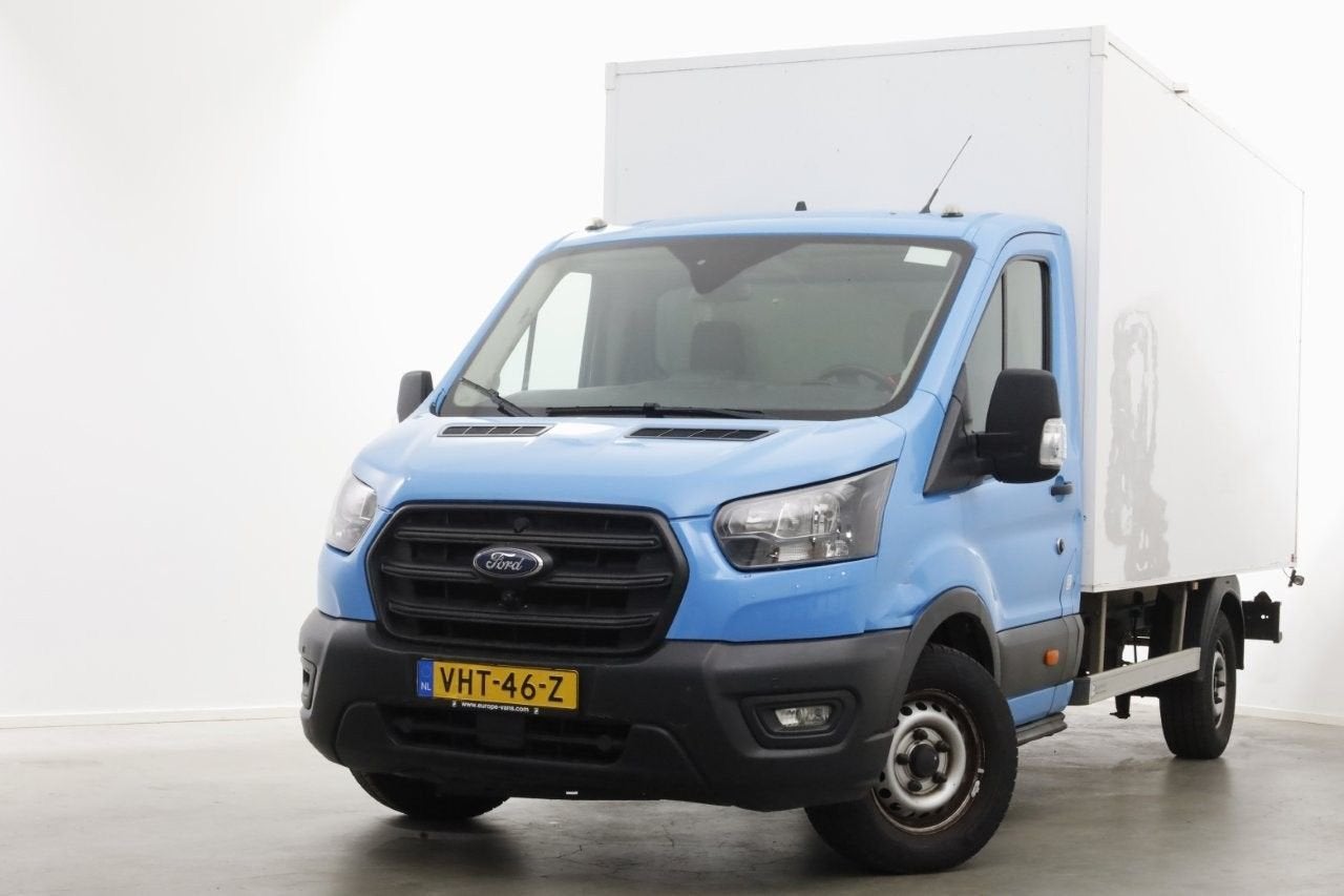Ford Transit 350 2.0 TDCI 130pk E6 Bakwagen met achterdeuren, Bedrijf, Parkeersensor, Ford, Onderhoudsboekje