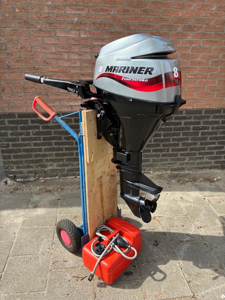 Mariner 8 PK Short tail sur raquette, 5 à 10 ch, Utilisé, Moteur hors-bord, Essence
