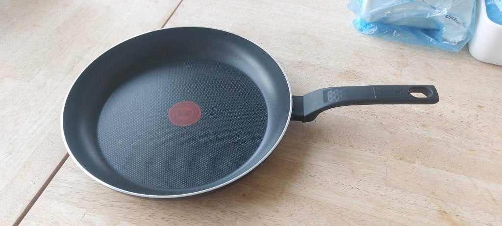 Tefal pan (niet voor inductie), Ophalen, Zo goed als nieuw, Koekenpan of Braadpan, Keramische plaat