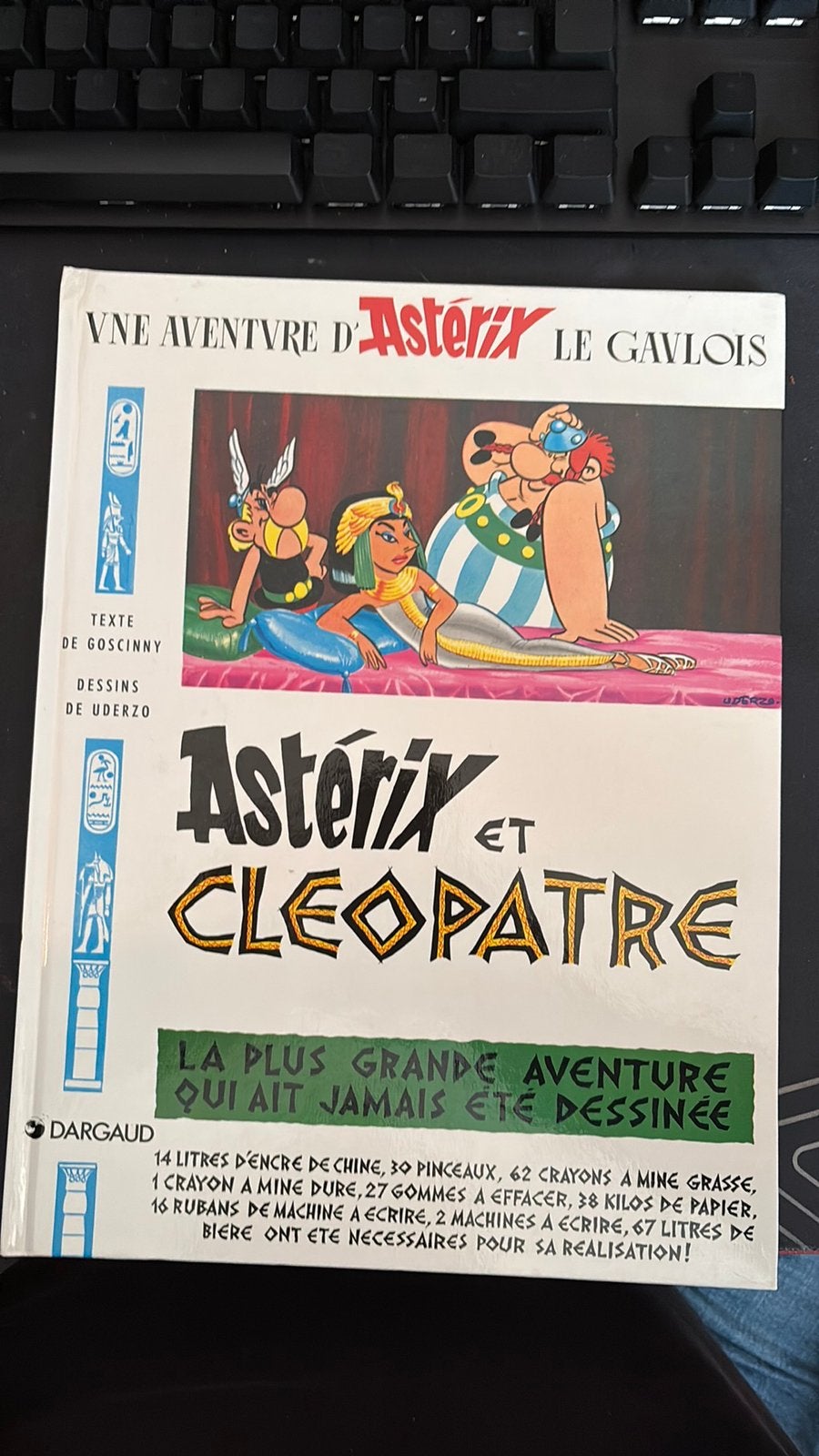 BD asterix et cleopatre, Enlèvement ou Envoi, Comme neuf