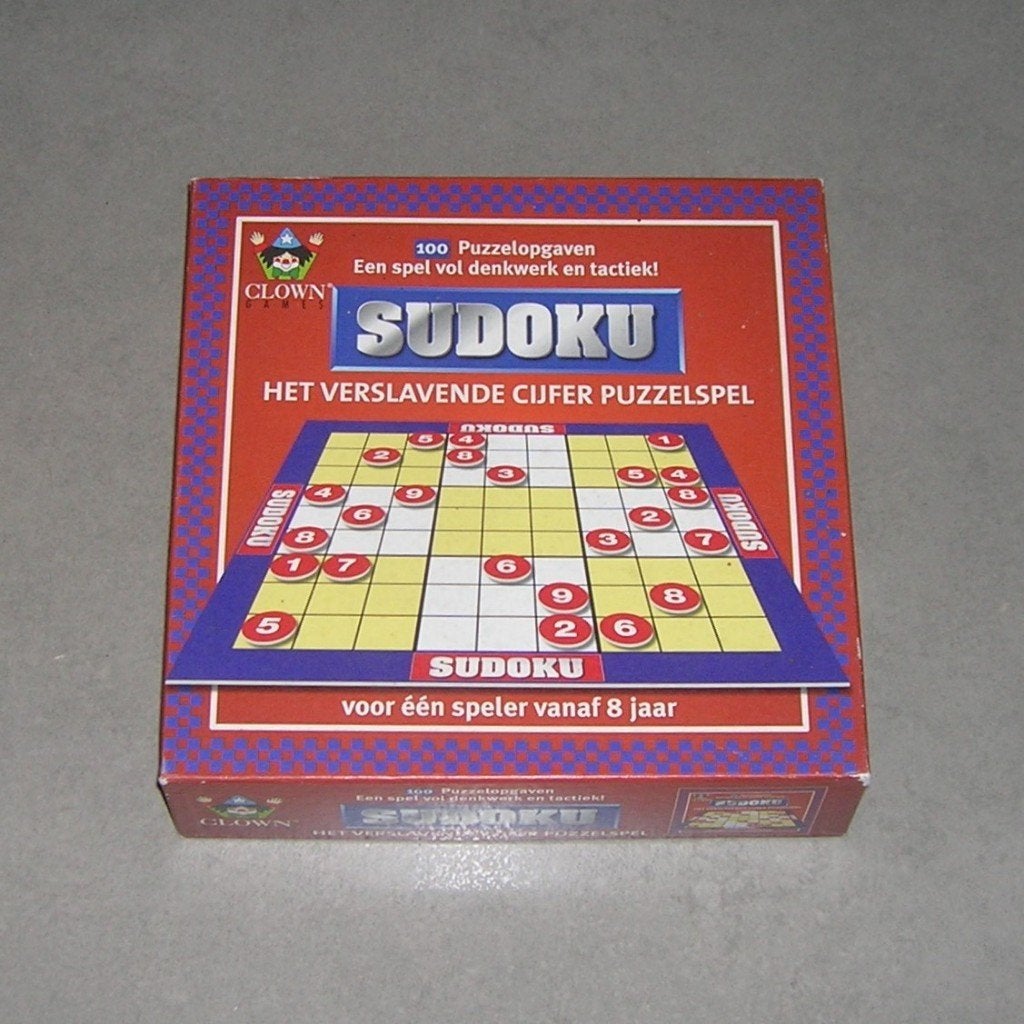 Spel: SUDOKU, Ophalen