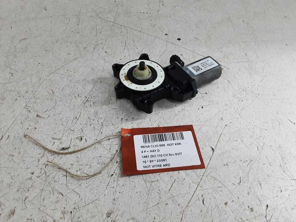 MOTEUR LEVE VITRE ELECTRIQUE ARRIÈRE DROIT Clio IV (5R), Renault, Mevr. I. Hauben, Utilisé, Arrière
