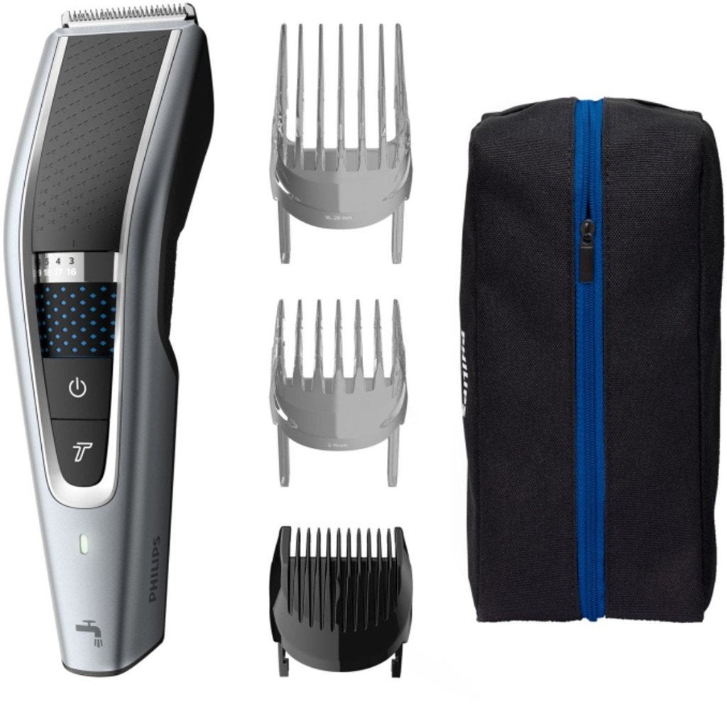 Tondeuse/trimmer Philips HC5630/15 Series 5000 Grijs/Zilver, Enlèvement, Neuf, Soin des cheveux