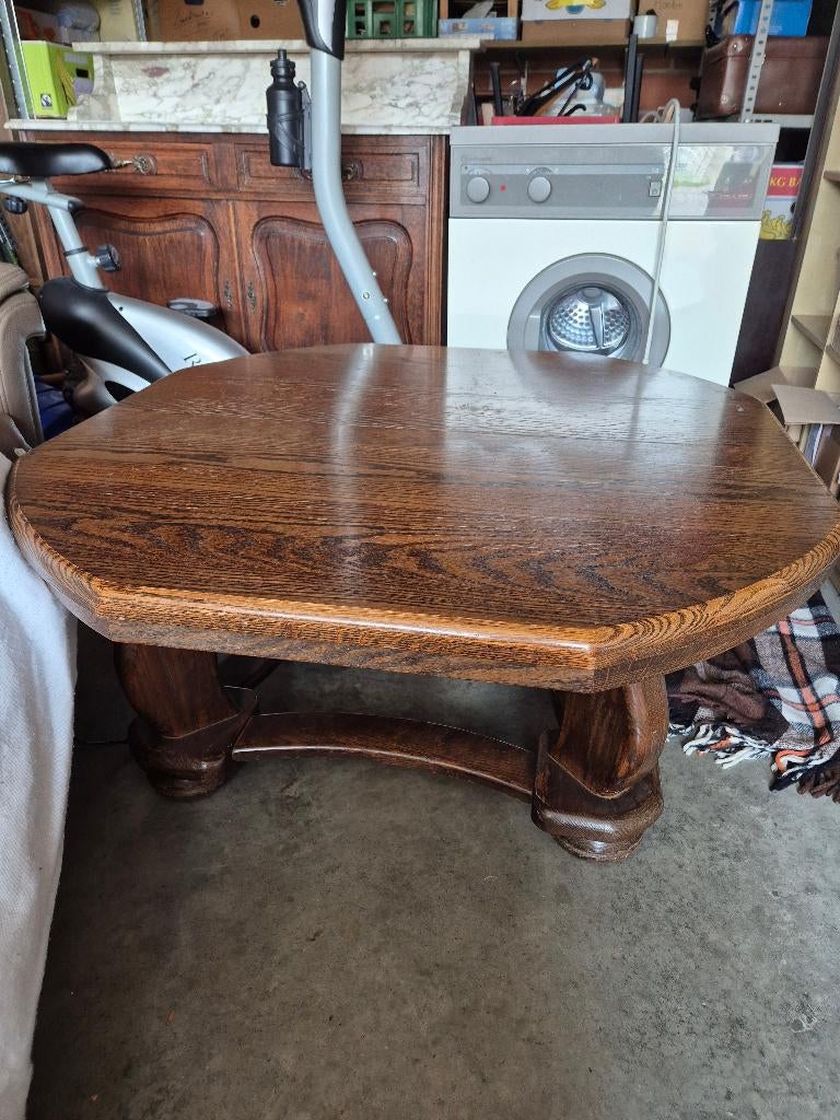 Salontafel eik, Ophalen, Minder dan 50 cm, Gebruikt, 50 tot 100 cm