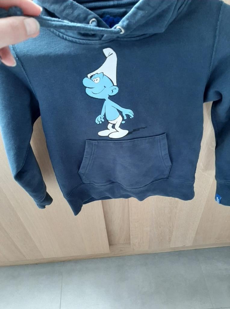 M116 trui de smurfen, Kinderen en Baby's, Trui of Vest, De smurfen, Ophalen of Verzenden, Zo goed als nieuw