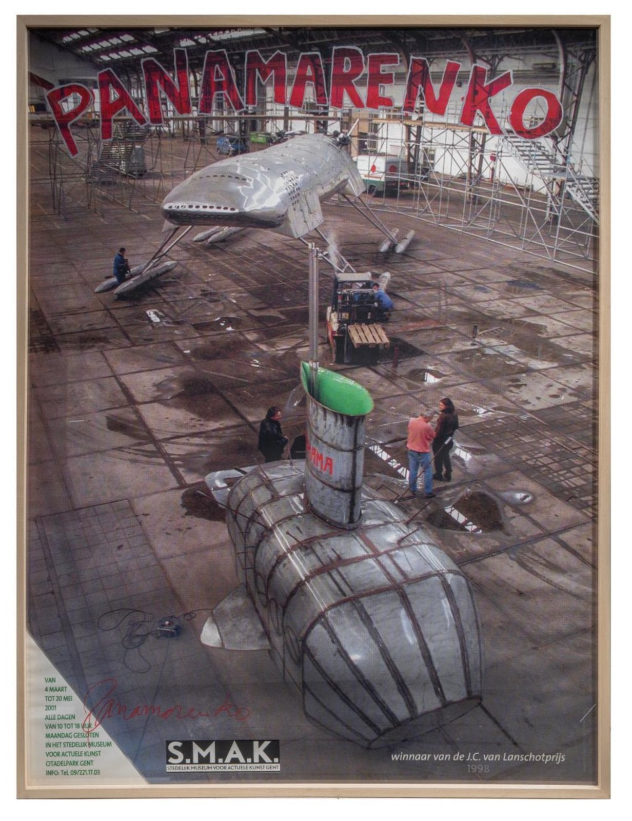 Panamarenko, Antiquités & Art, Art | Lithographies & Sérigraphies, Signé, Enlèvement ou Envoi
