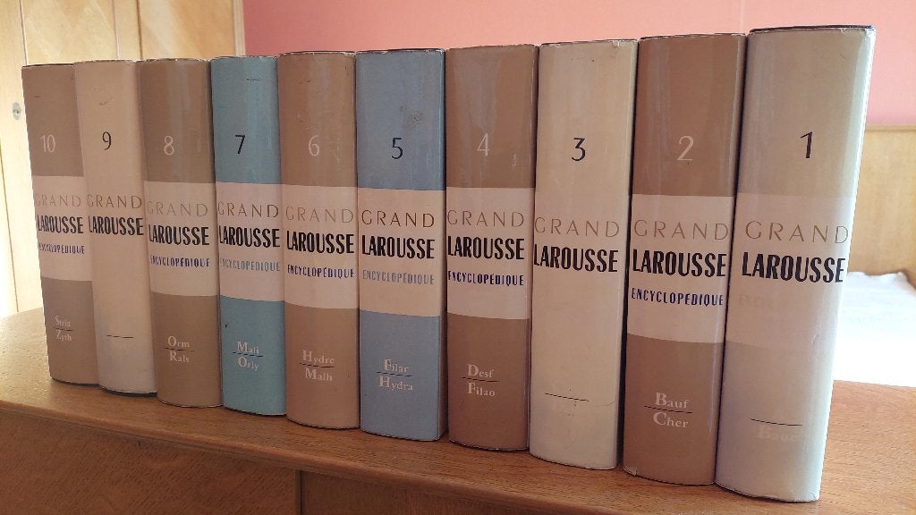 Grand Larousse encyclopédique en 10 volumes, Enlèvement