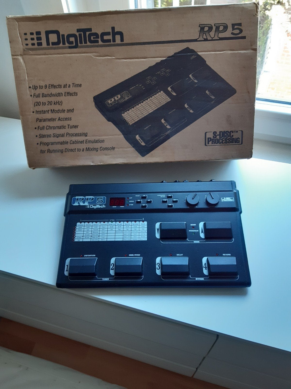 gitaareffecten  digitech rp5, Muziek en Instrumenten, Effecten, Ophalen