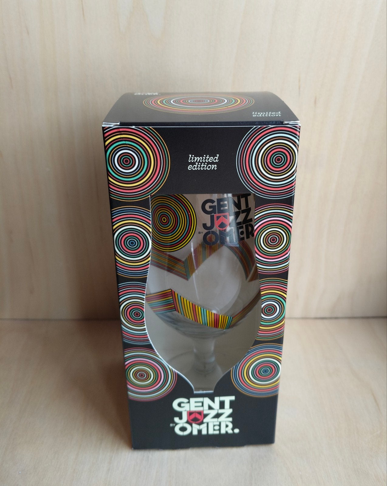 Omer glas Gent Jazz 2026, Ophalen of Verzenden