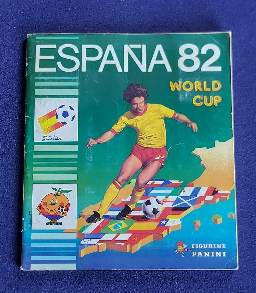 Panini sticker album voetbal ' WK Espania 82 ' -volledig-, Verzamelen, Ophalen of Verzenden, Zo goed als nieuw, Poster, Plaatje of Sticker