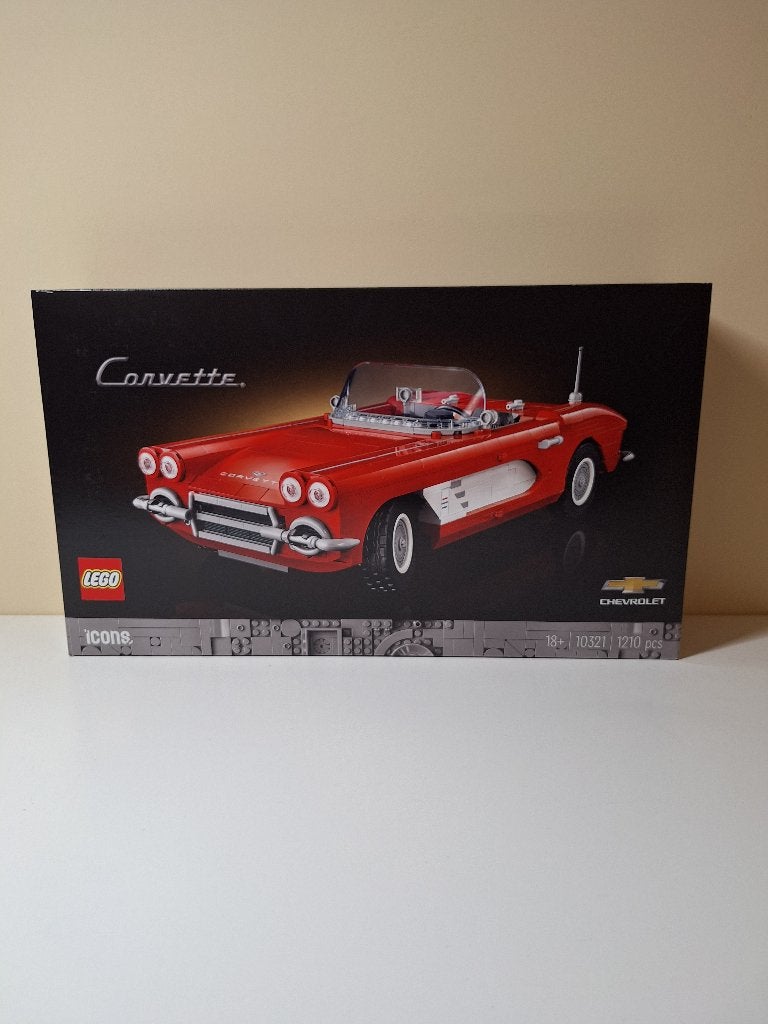 Lego 10321 Corvette, Lego, Nieuw, Ophalen of Verzenden, Ongeopend/sealed