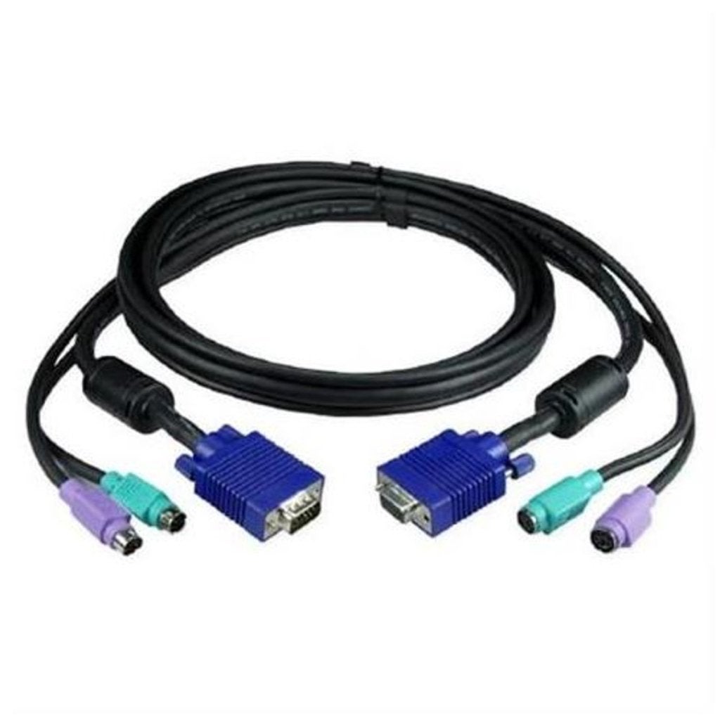 *NIEUW* Dell KVM Cable 3M VGA-PS2 0J5470, Computers en Software