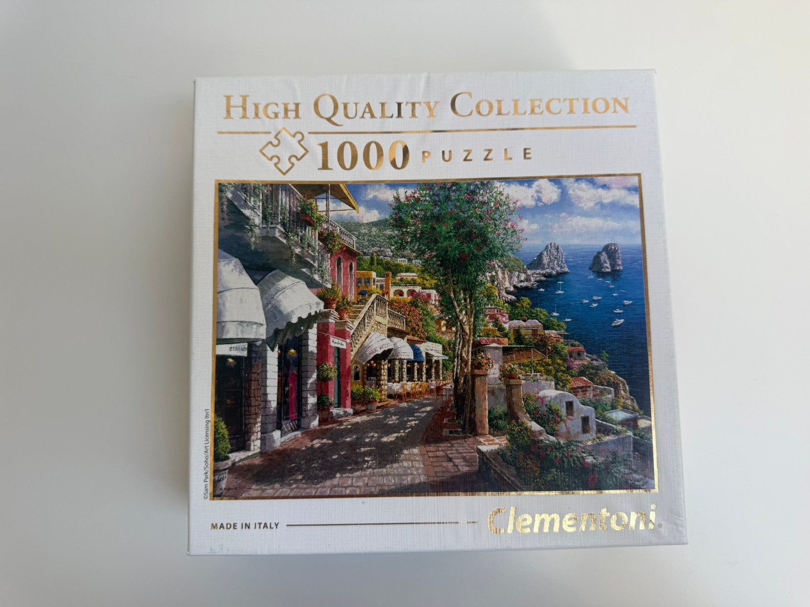Puzzel Clementoni, Ophalen of Verzenden, 500 t/m 1500 stukjes, Zo goed als nieuw, Legpuzzel