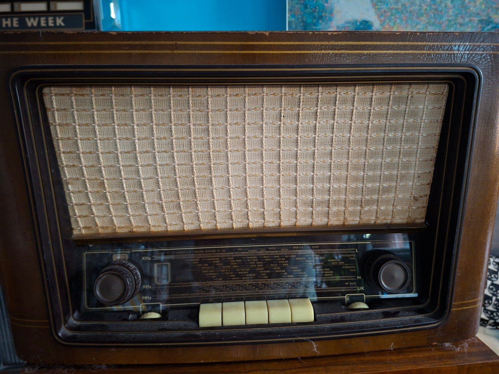 Radio ancienne - en état de marche, Enlèvement