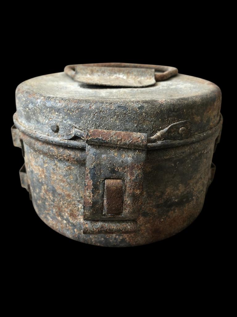 WW1 Duitse cavalerie vetpot, Verzamelen, Militaria | Tweede Wereldoorlog, Ophalen of Verzenden